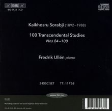 Kaikhoshru Sorabji (1892-1988): Transzendentale Etüden Nr.84-100, 2 CDs