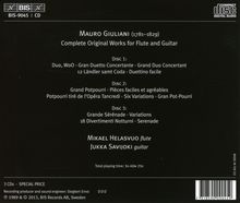 Mauro Giuliani (1781-1829): Sämtliche Werke für Flöte &amp; Gitarre, 3 CDs