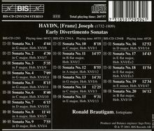 Joseph Haydn (1732-1809): Klaviersonaten H16 Nr.1-14,18,47, 2 CDs
