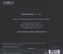Joseph Haydn (1732-1809): Musik für den Fürsten Esterhazy &amp; den König von Neapel, 6 CDs