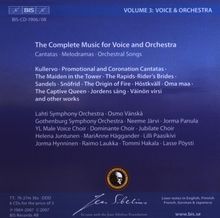 Jean Sibelius (1865-1957): The Sibelius Edition Vol.3 - Musik für Gesang &amp; Orchester, 6 CDs