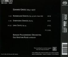 Edvard Grieg (1843-1907): Symphonische Tänze op.64, Super Audio CD