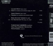 Luciano Berio (1925-2003): Solo für Posaune &amp; Orchester, Super Audio CD