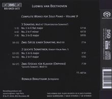 Ludwig van Beethoven (1770-1827): Sämtliche Klavierwerke Vol.9, Super Audio CD
