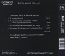 Gustav Mahler (1860-1911): Symphonie Nr.9, Super Audio CD