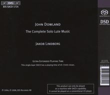 John Dowland (1562-1626): Sämtliche Lautenwerke, Super Audio CD