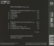 Karl Goldmark (1830-1915): Symphonien Nr.1 "Ländliche Hochzeit" &amp; Nr.2, Super Audio CD