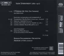 Igor Strawinsky (1882-1971): Der Feuervogel, Super Audio CD