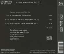 Johann Sebastian Bach (1685-1750): Kantaten Vol.53 (BIS-Edition), Super Audio CD