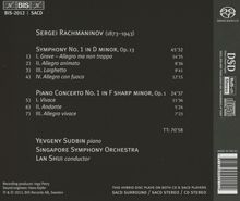 Sergej Rachmaninoff (1873-1943): Symphonie Nr.1, Super Audio CD