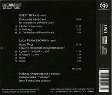 Brett Dean (geb. 1961): Dramatis Personae für Trompete &amp; Orchester, Super Audio CD