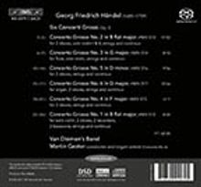 Georg Friedrich Händel (1685-1759): Concerti grossi op. 3 Nr. 1-6, Super Audio CD