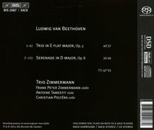 Ludwig van Beethoven (1770-1827): Streichtrios Nr.1 &amp; 2, Super Audio CD