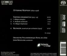 Ottorino Respighi (1879-1936): Sinfonia Drammatica, Super Audio CD