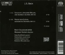 Johann Sebastian Bach (1685-1750): Weltliche Kantaten Vol.8, Super Audio CD