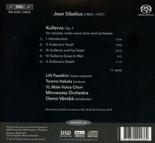 Jean Sibelius (1865-1957): Kullervo-Symphonie op.7, Super Audio CD