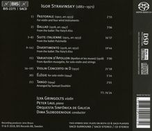 Igor Strawinsky (1882-1971): Werke für Violine Vol.2, Super Audio CD