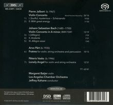 Margaret Batjer - Jalbert / Bach / Pärt / Vasks, Super Audio CD