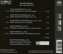 Alec Frank-Gemmill - Before Mozart, Super Audio CD