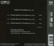 Robert Schumann (1810-1856): Streichquartette Nr.1-3, Super Audio CD