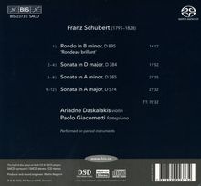 Franz Schubert (1797-1828): Werke mit Violine Vol.2, Super Audio CD
