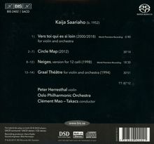 Kaija Saariaho (1952-2023): Graal Theatre für Violine &amp; Orchester, Super Audio CD