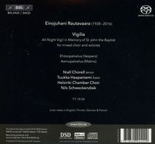 Einojuhani Rautavaara (1928-2016): Vigilia, Super Audio CD