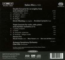 Kalevi Aho (geb. 1949): Tripelkonzert für Violine, Cello, Klavier &amp; Kammerorchester, Super Audio CD