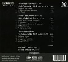 Johannes Brahms (1833-1897): Cellosonaten Nr.1 &amp; 2, Super Audio CD