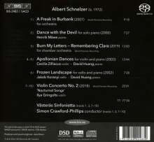 Albert Schnelzer (geb. 1972): Orchesterwerke &amp; Kammermusik "A Freak in Burbank", Super Audio CD