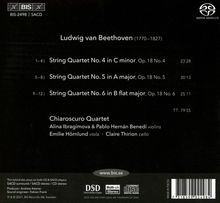 Ludwig van Beethoven (1770-1827): Streichquartette Nr.4-6, Super Audio CD