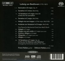 Ludwig van Beethoven (1770-1827): Kammermusik für Gitarre &amp; Klavier, Super Audio CD