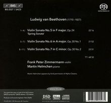 Ludwig van Beethoven (1770-1827): Violinsonaten Nr.5-7, Super Audio CD