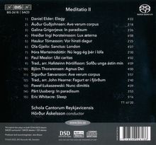 Schola Cantorum Reykjavicensis - Meditatio II, Super Audio CD