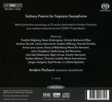 Anders Paulsson - Solitary Poems for Soprano Saxophone, Super Audio CD