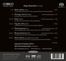 Kaija Saariaho (1952-2023): Chorwerke, Super Audio CD