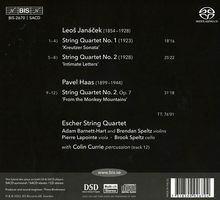 Leos Janacek (1854-1928): Streichquartette Nr.1 &amp; 2, Super Audio CD