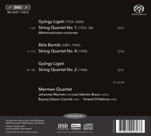 György Ligeti (1923-2006): Streichquartette Nr.1 &amp; 2, Super Audio CD