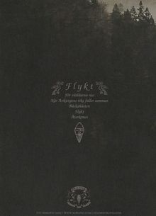 Forndom: Flykt (A5 Format), CD