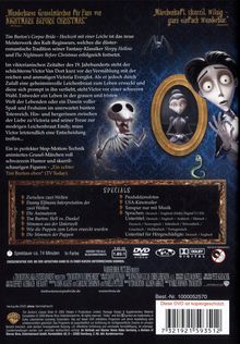 Tim Burton's Corpse Bride - Hochzeit mit einer Leiche, DVD