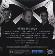 Danko Jones: Never Too Loud, CD