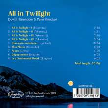 David Härenstam - All in Twilight, CD