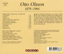 Otto Olsson (1879-1964): Requiem op.13, CD