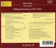 Hilding Rosenberg (1892-1985): Rosenberg dirigiert Rosenberg Vol.2:I, CD