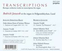 Bedrich Janacek spielt Transkriptionen, CD