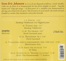 Sven-Eric Johanson (1919-1997): Symphonie Nr.12 "Sinfonia Da Camera", CD