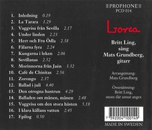 Britt Ling &amp; Mats Grundberg: Lorca, CD