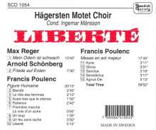 Hägerstens Motet Choir - Liberte, CD