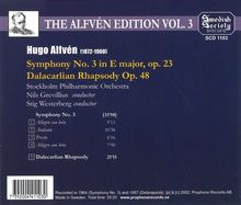 Hugo Alfven (1872-1960): Symphonie Nr.3, CD