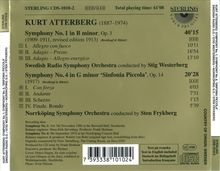 Kurt Atterberg (1887-1974): Symphonien Nr.1 &amp; 4, CD